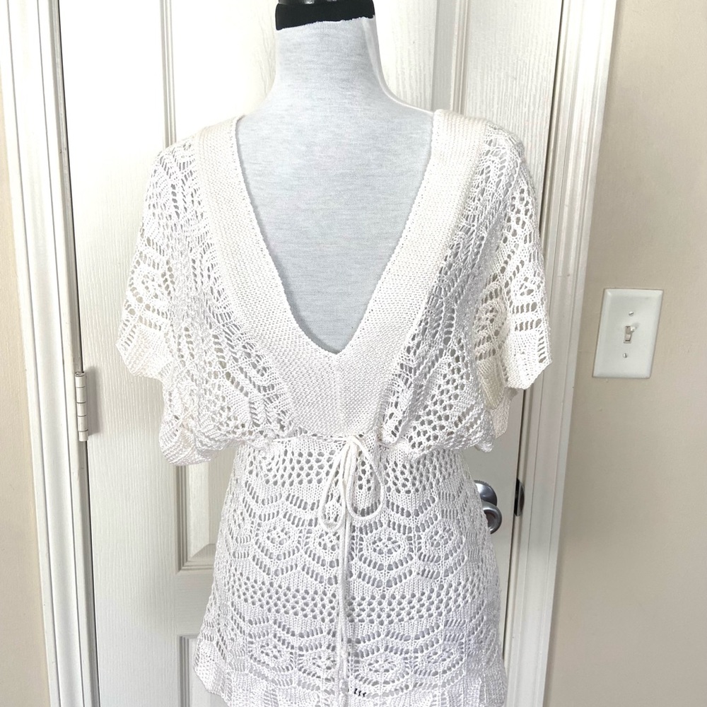 A2 Knitted & Knotted Cille Top Size M
